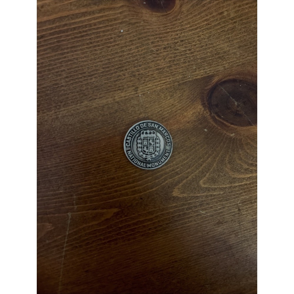 Castillo De San‎ Marcos National Monument Florida National Park Coin Token